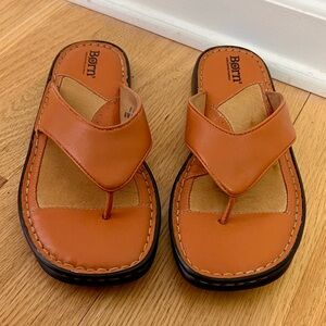 Born Leather Thong Sandals